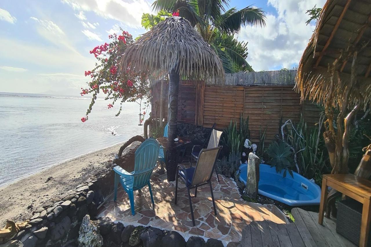 La Maison D'Artiste Du Bord De Mer Pa'ea Bagian luar foto